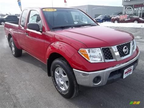 Red Brawn 2008 Nissan Frontier SE King Cab 4x4 Exterior Photo 45343329