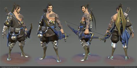 Hanzo Fanart Daniel Hiew Daniel Hiew Hanzo Overwatch Fan Art