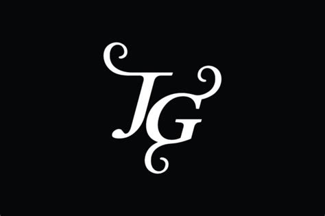 Monogram Rg Logo V Graphic By Greenlines Studios Creative Fabrica