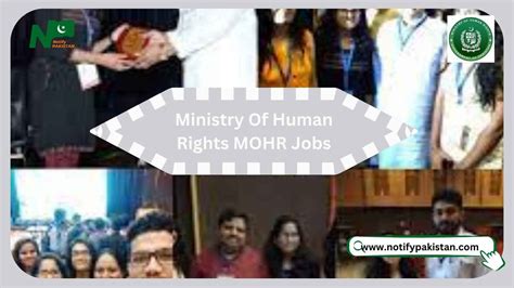 Ministry Of Human Rights MOHR Jobs 2024 Notify Pakistan