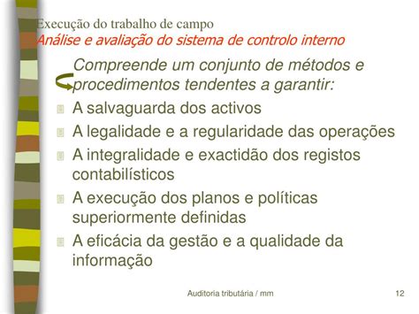 PPT AUDITORIA financeira vs fiscal vs tributária PowerPoint