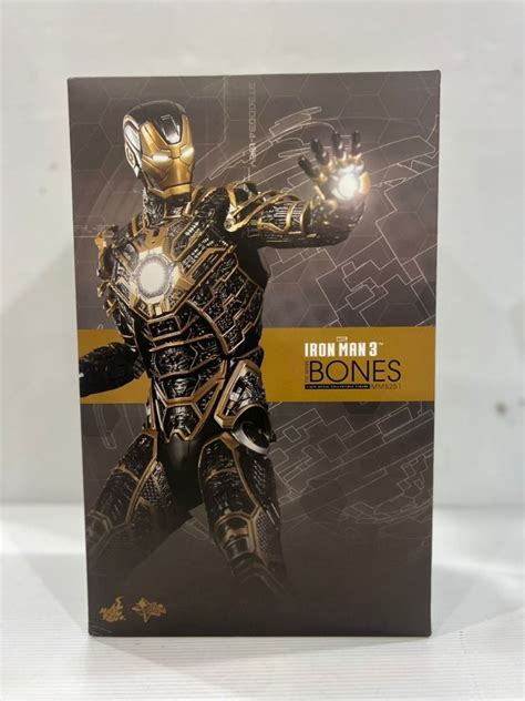Hot Toys Mms Iron Man Bones Mark Xli Th Scale Collectible Figure Hobbies Toys Toys