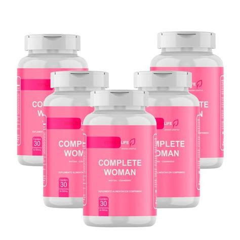 Kit X Complete Woman Vitamina Para Mulher Comprimidos Estilos