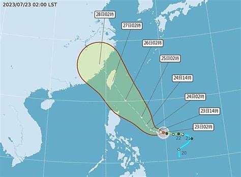 侵台機率高！杜蘇芮明加速轉中颱 估後天海陸警報「有機會放颱風假」 鏡週刊 Line Today