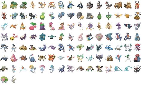Gen 4 Pokemon Characters