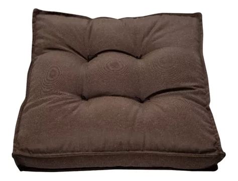 Almofada Futon 60x60 Cores Lisas Gorgurao Assento Shelter MercadoLivre