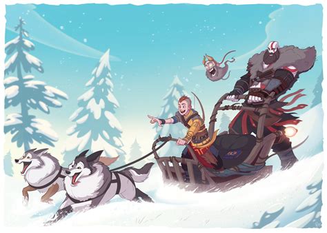 Santa Monica Studio God of War Ragnarök on Twitter Happy holidays