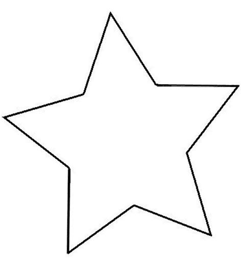 Dibujo Estrella Para Colorear