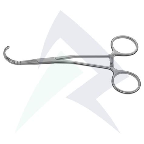 CV Elite Dennis Style Anastomosis Clamp Semi Circle Cooley Jaws