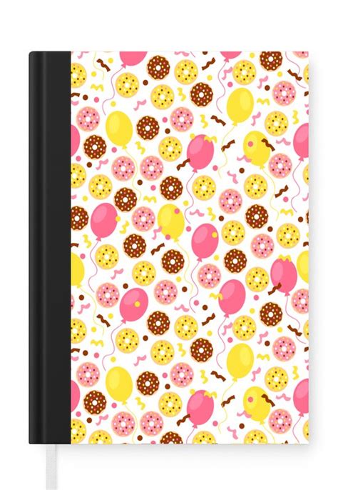 Carnet Cahier d écriture Donut Ballons Motifs Carnet Format