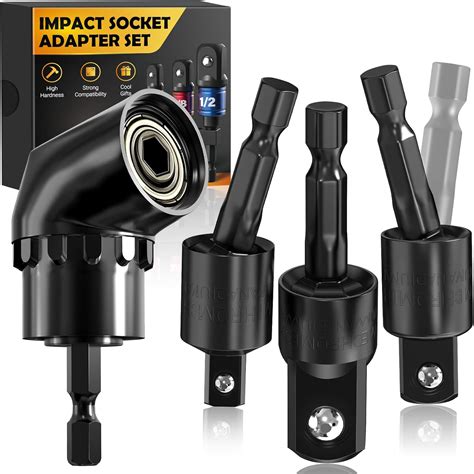 Impact Socket Adapter Set Tools Stocking Stuffers Gifts For Men Women