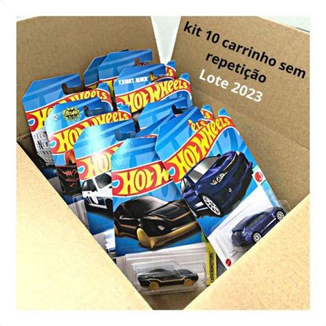 Caixa de Hot Wheels Unidades Sem Duplicidade De Carrinhos Mattel Baú de Brinquedos