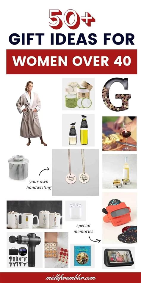 The Best Gifts For Women Over 40: Gift Guide 2023 – Midlife Rambler