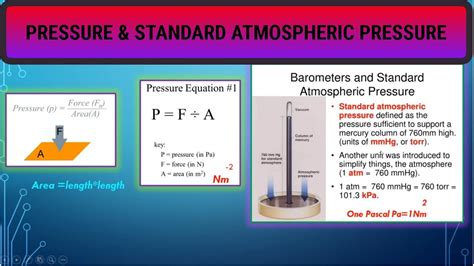 How To Write 3 Atmospheric Pressures