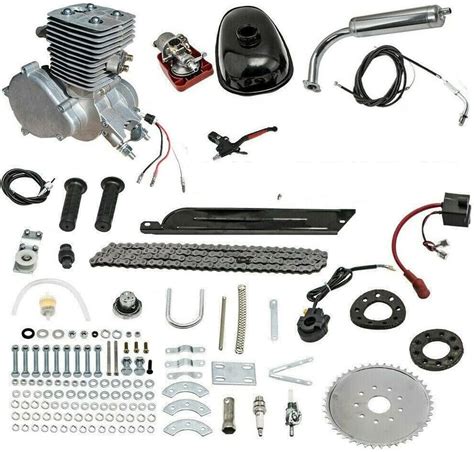 Yunlaigotop 100cc Bicycle Engine Kit 2 Stroke Motorized Bicycle Engine Kit Air