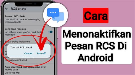 Cara Menonaktifkan Pesan RCS Di Android 2023 Cara Mematikan Pesan