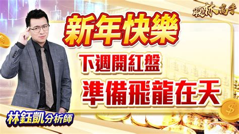 中視【股林高手】20240205 林鈺凱：新年快樂 下週開紅盤 準備飛龍在天 中視新聞 股林高手 Youtube