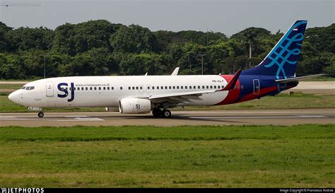 PK CLT Boeing 737 8K5 Sriwijaya Air Francesco Andrae JetPhotos