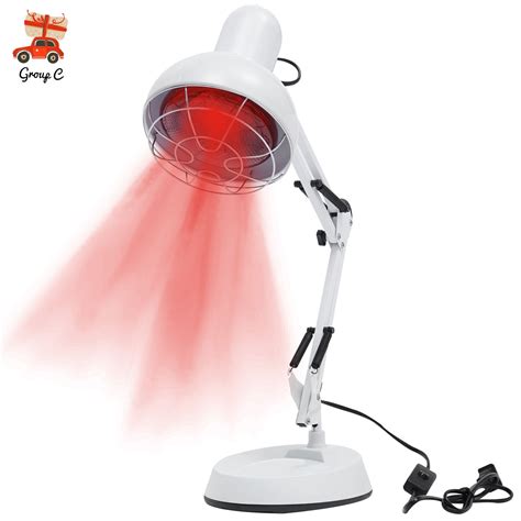 Infrared Lamp, Near Infrared Red Light Therapy Heat Lamp with Stand for Relieve - Walmart.com