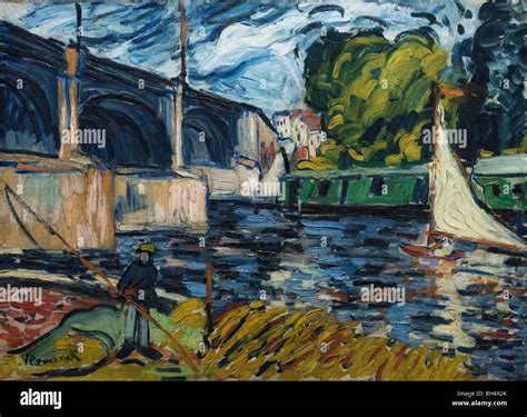 Maurice De Vlaminck 1876 1958 The Bridge At Chatou 1907 Die Brücke