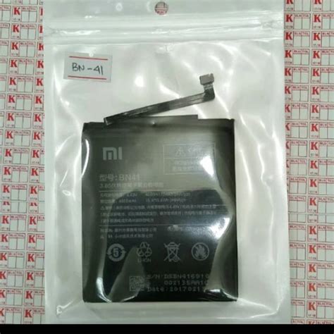 Jual BATERAI BATRE BATTERY XIAOMI REDMI NOTE 4 BN41 ORIGINAL OEM