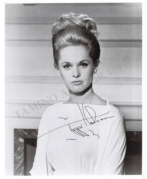 Tippi Hedren Autograph Signed Photograph Tamino