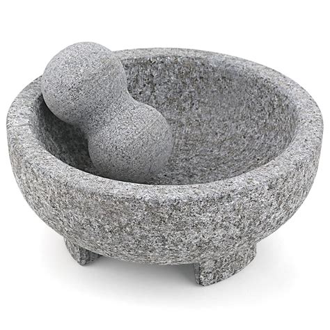 Mortar And Pestle Natural Granite Mortar And Pestle Set Unpolished