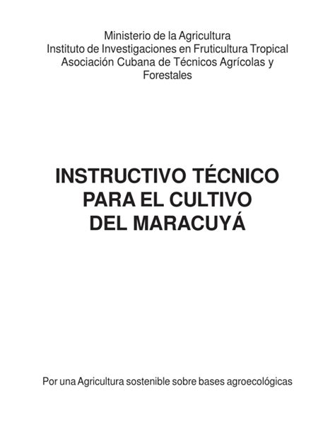 PDF Folleto Maracuya DOKUMEN TIPS