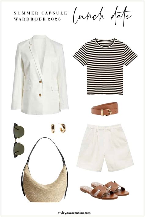 2023 Summer Capsule Wardrobe Checklist Effortless Outfits 2024