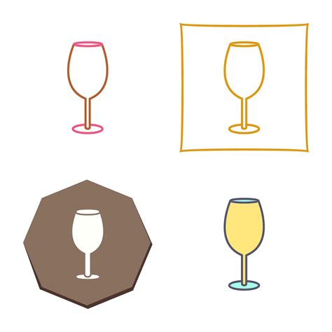 Wine Glass Vector Icon 34680743 Vector Art At Vecteezy