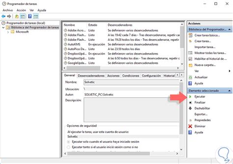 Abrir Programador De Tareas Windows Usar Solvetic