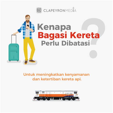 KAI Mulai Menetapkan Aturan Bagasi Kereta Api Clapeyron Media