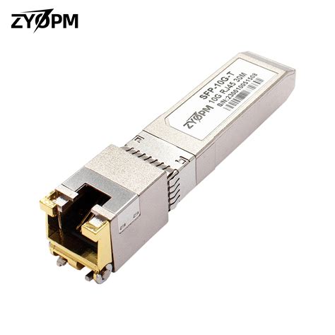 Gbase T Sfp To Rj Transceiver Gbe Sfp Copper Ethernet Cat A