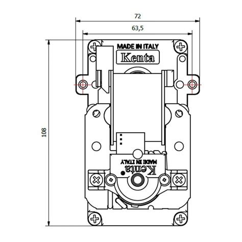 ᐉ Motoriduttore Motore coclea Kenta K9115003 1 5RPM per stufa a