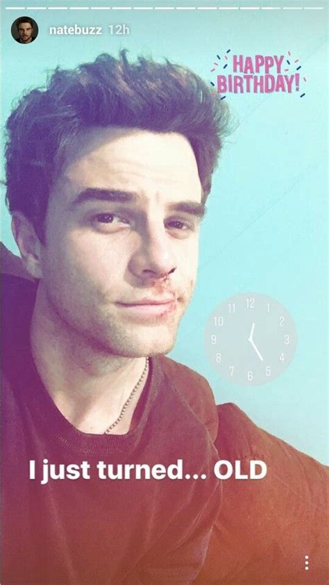 Happy Birthday Nate Nathaniel Buzolic Vampire Diaries The