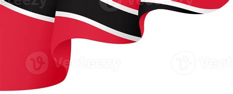 Trinidad And Tobago Flag Wave 46481779 Png