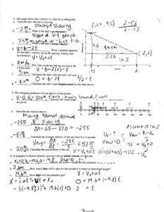 Physical Science Worksheet Conservation Of Energy 2 Answers Key