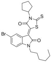 3Z 5 BROMO 3 3 CYCLOPENTYL 4 OXO 2 THIOXO 1 3 THIAZOLIDIN 5 YLIDENE