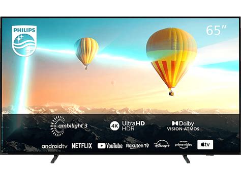 PHILIPS 65PUS8007 12 LED TV Flat 65 Zoll 164 Cm UHD 4K SMART TV