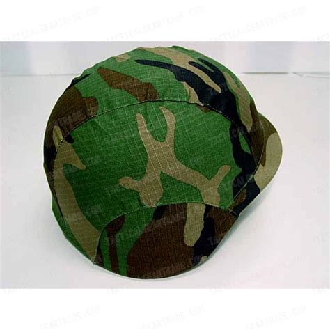 US Army M88 PASGT Helmet Cover Camo Woodland for $3.14