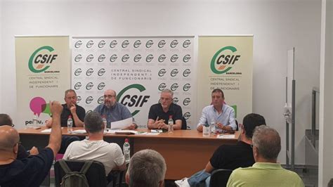 CSIF Reunión del presidente nacional de CSIF con los delegados de