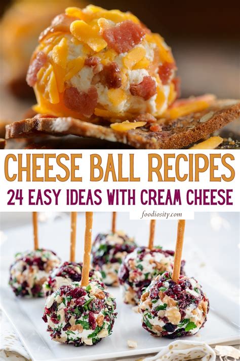 24 Cheese Ball Recipes Foodiosity