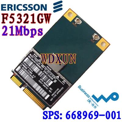 Hs2350 Ericsson F5321GW F5321 HSPA 3G UMTS WWAN A GPS Mini PCIe Modul