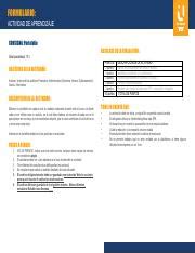 Portafolio Pdf Formulario Actividad De Aprendizaje Consigna