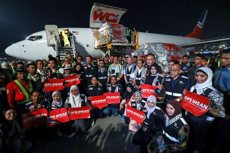 OPS Ihsan Bantuan Tiba Di Gaza Dalam Tempoh Kurang Seminggu Harian Metro