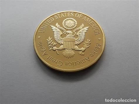 Moneda Conmemorativa Presidente Estados Unidos Comprar Trofeos Y