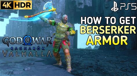 How To Get Berserker Armor God Of War Ragnarok Valhalla Berserker Armor