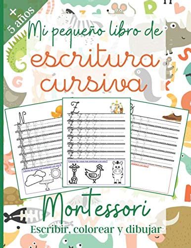 Buy Mi Peque O Libro De Escritura Cursiva Montessori Libro De