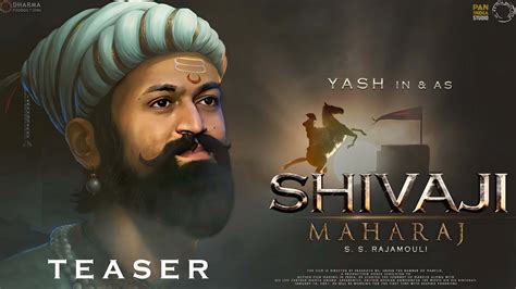 Chhatrapati Shivaji Maharaj - Teaser 2023 | Yash | SS Rajamouli | Pan ...