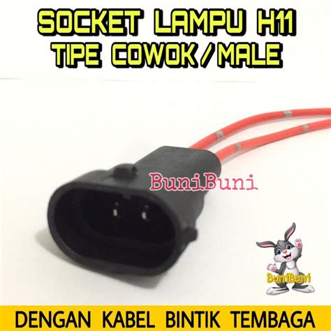 Jual Socket Soket Bohlam Lampu H H Hb Hb Tipe Input Cowok